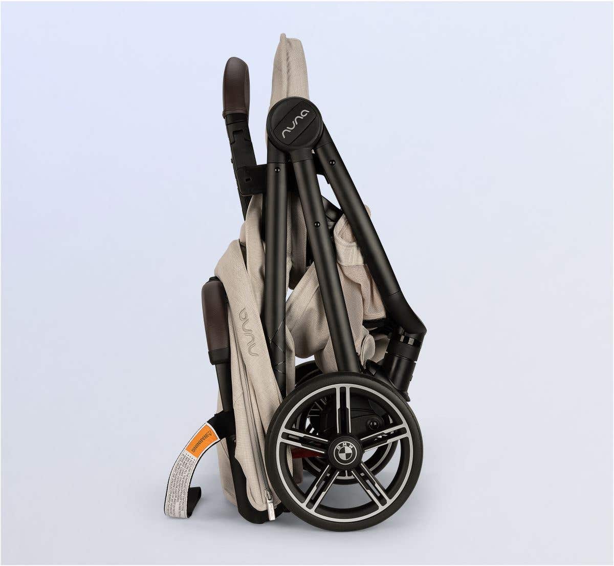 Nuna x BMW TRVL lx stroller in Mica