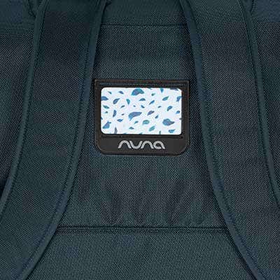 Nuna TRVL transport bag luggage tag window 